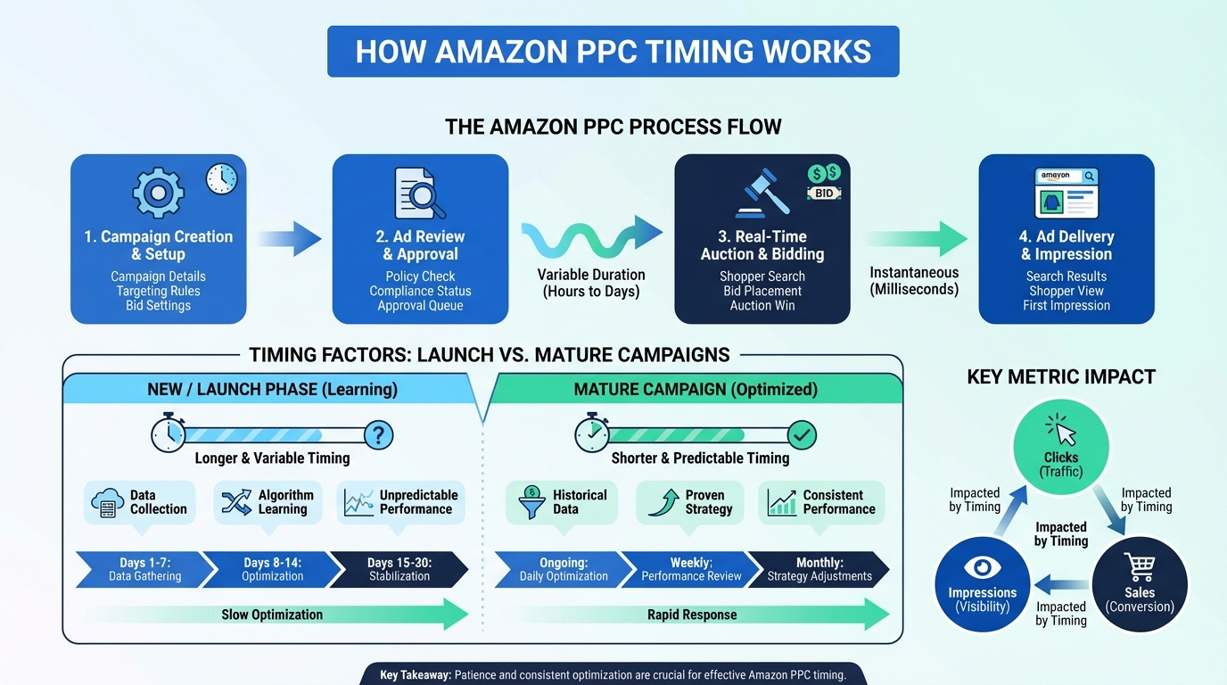 How Amazon PPC Timing Works