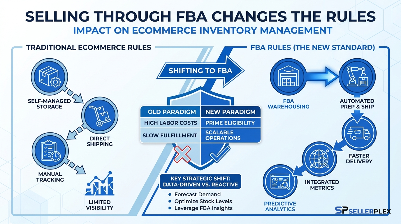 Selling through FBA changes the rules