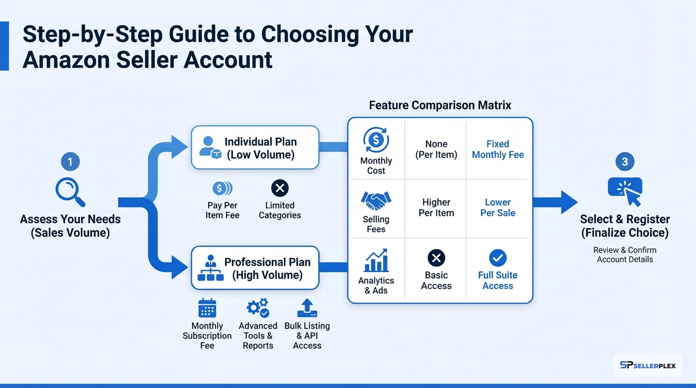 Step-by-Step Guide to Choosing Your Amazon Seller Account