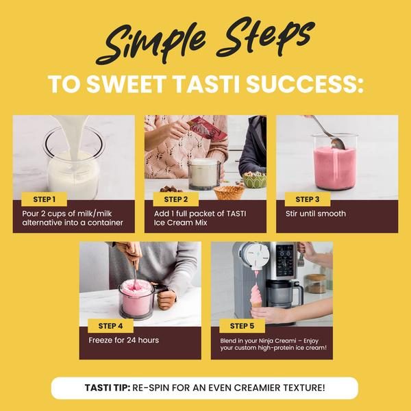 Tasti how-to-make Amazon listing infographic